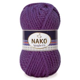 Nako Spaghetti 11209 Mor El Örgü İpi