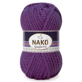 Nako Spaghetti 11209 Mor El Örgü İpi