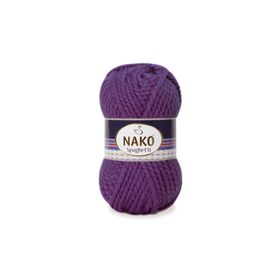 Nako Spaghetti 11209 Mor El Örgü İpi