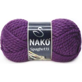 Nako Spaghetti 11209 Mor El Örgü İpi