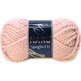 Nako Spaghetti 11527 Powder El Örgü İpi