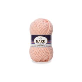Nako Spaghetti 11527 Powder El Örgü İpi