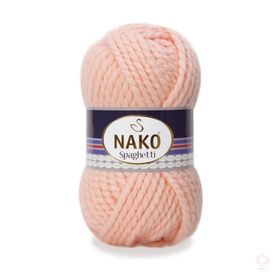 Nako Spaghetti 11527 Powder El Örgü İpi