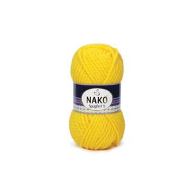 Nako Spaghetti 1253 Sarı El Örgü İpi