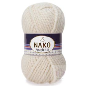 Nako Spaghetti 288 Bone Grey El Örgü İpi