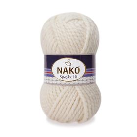 Nako Spaghetti 288 Bone Grey El Örgü İpi