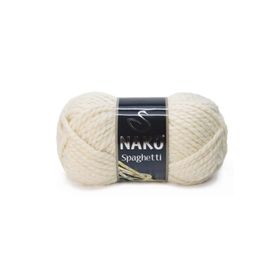 Nako Spaghetti 288 Bone Grey El Örgü İpi