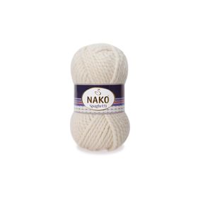 Nako Spaghetti 288 Bone Grey El Örgü İpi