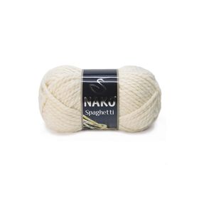 Nako Spaghetti 288 Bone Grey El Örgü İpi