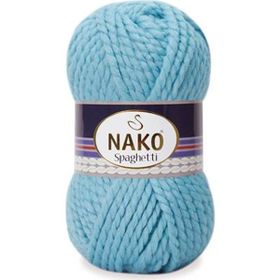 Nako Spaghetti 6199 Pretty Blue El Örgü İpi