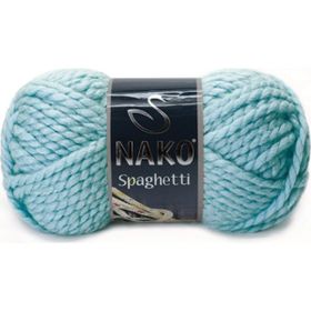 Nako Spaghetti 6199 Tatlı Mavi El Örgü İpi