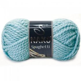 Nako Spaghetti 6199 Tatlı Mavi El Örgü İpi