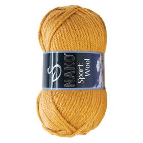 Nako Sport Wool 10129 Mustard El Örgü İpi