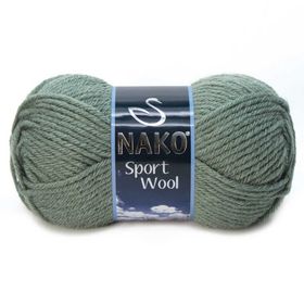 Nako Sport Wool 1631 Green Almond El Örgü İpi