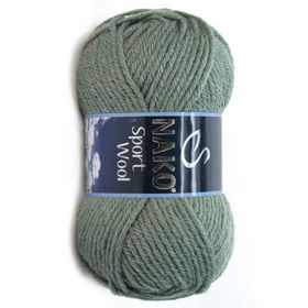 Nako Sport Wool 1631 Green Almond El Örgü İpi