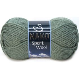 Nako Sport Wool 1631 Green Almond El Örgü İpi