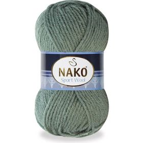 Nako Sport Wool 1631 Green Almond El Örgü İpi