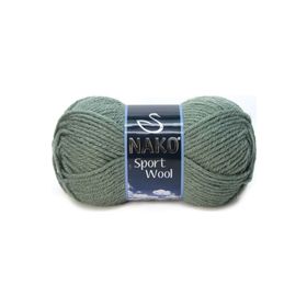 Nako Sport Wool 1631 Green Almond El Örgü İpi