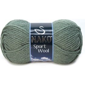 Nako Sport Wool 1631 Green Almond El Örgü İpi