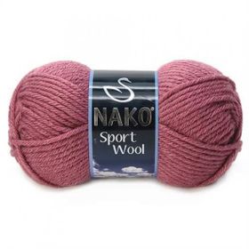 Nako Sport Wool 327 Gül Kurusu El Örgü İpi