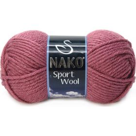 Nako Sport Wool 327 Gül Kurusu El Örgü İpi