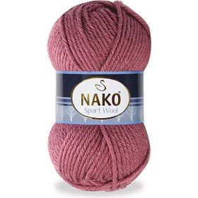 Nako Sport Wool 327 Gül Kurusu El Örgü İpi