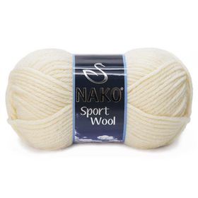 Nako Sport Wool 4109 Kaymak Krem El Örgü İpi