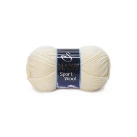 Nako Sport Wool 4109 Kaymak Krem El Örgü İpi