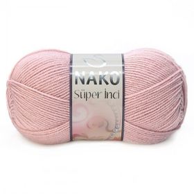 Nako Süper İnci 10275 Pembemsi Pudra El Örgü İpi