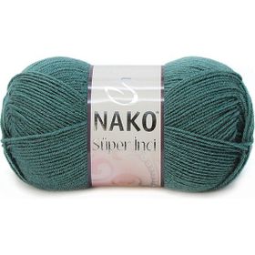 Nako Süper İnci 10469 Petrol 5'li El Örgü İpi