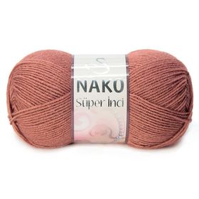 Nako Süper İnci 2248 Marsala Red Yünlü İplik