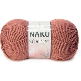 Nako Süper İnci 2248 Marsala Red Yünlü İplik