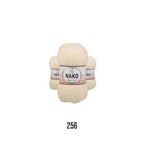Nako Süper İnci 256 Cream Yünlü İplik