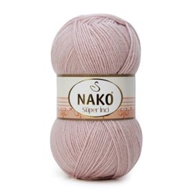 Nako Süper İnci 318 Gül Goncası El Örgü İpi