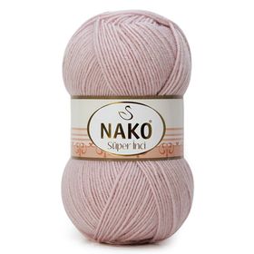 Nako Süper İnci 318 Gül Goncası El Örgü İpi