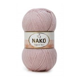 Nako Süper İnci 318 Gül Goncası El Örgü İpi