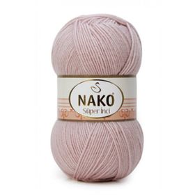 Nako Süper İnci 318 Gül Goncası El Örgü İpi