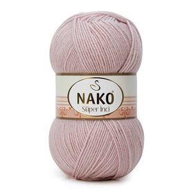 Nako Süper İnci 318 Gül Goncası El Örgü İpi