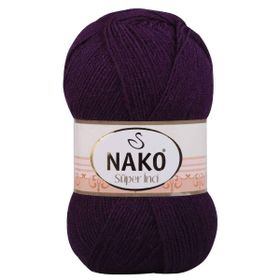 Nako Süper İnci 3260 Mürdüm Örgü İpi