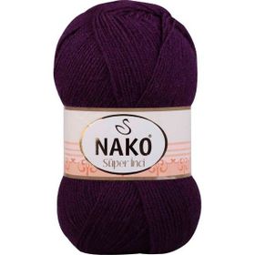 Nako Süper İnci 3260 Mürdüm Örgü İpi
