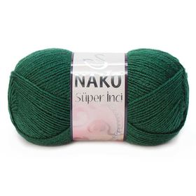 Nako Süper İnci 3601 Zümrüt El Örgü İpi