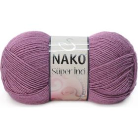 Nako Süper İnci 4569 Fuchsia Yünlü İplik