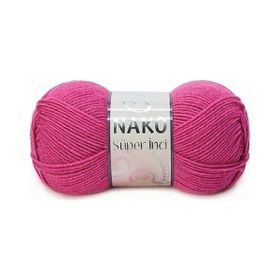 Nako Süper İnci 4569 Fuchsia Yünlü İplik