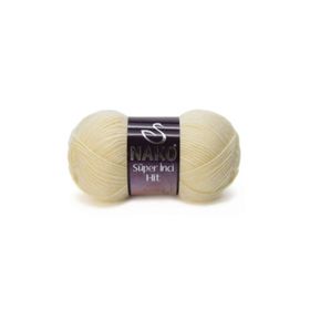 Nako Süper İnci Color Hit 256 Cream Yünlü İplik