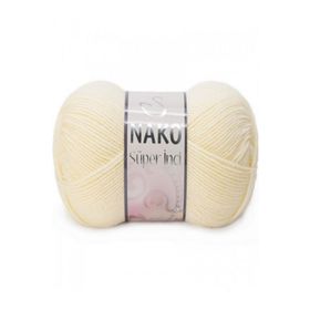 Nako Süper İnci Color Hit 256 Cream Yünlü İplik