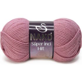 Nako Süper İnci Color Hit 275 Dried Rose Yünlü İplik