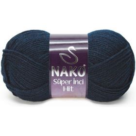 Nako Süper İnci Color Hit 3088 Navy Blue Yünlü İplik