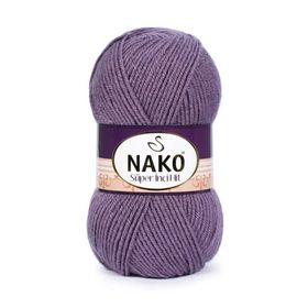 Nako Süper İnci Color Hit 6684 Light Plum Yünlü İplik