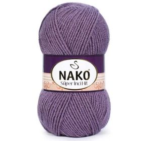 Nako Süper İnci Color Hit 6684 Light Plum Yünlü İplik