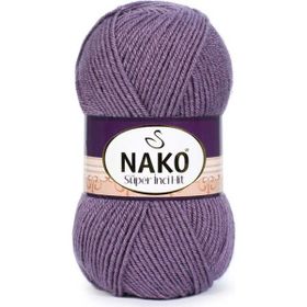Nako Süper İnci Color Hit 6684 Light Plum Yünlü İplik